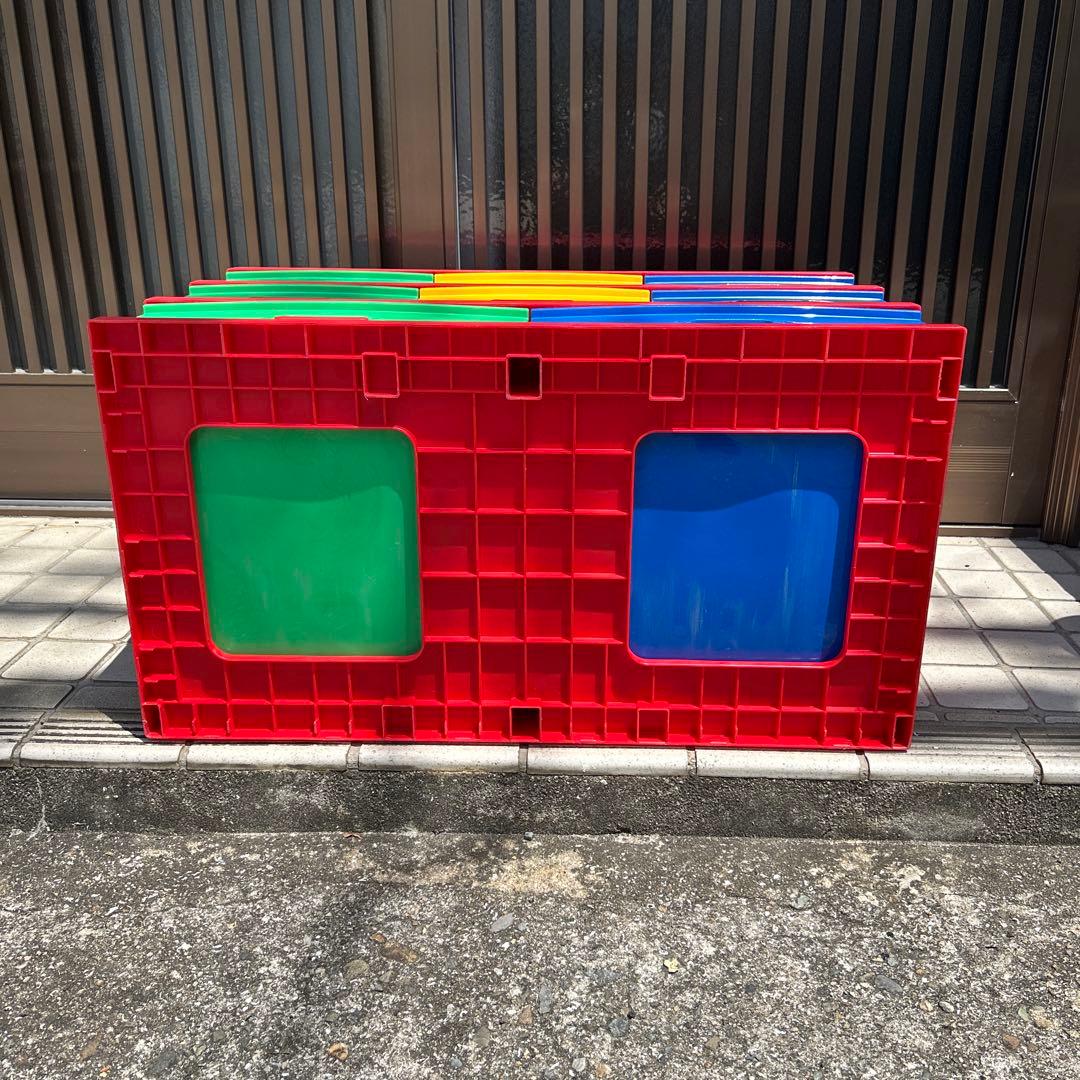 【レトロポップ】カラフルカラー収納ボックス　たチェスト おもちゃ箱　アンティーク