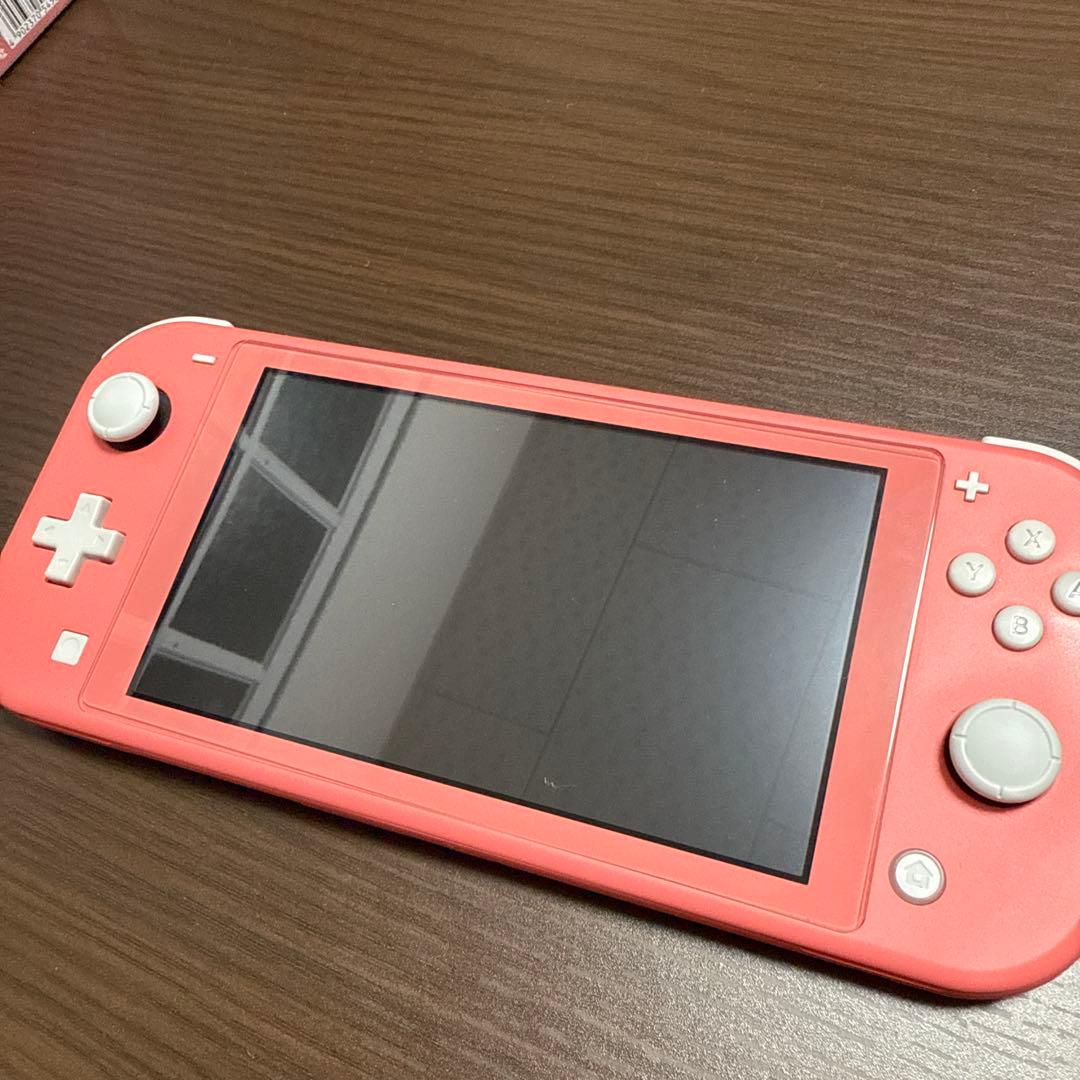 Switch Lite ピンク コーラル 動作確認済