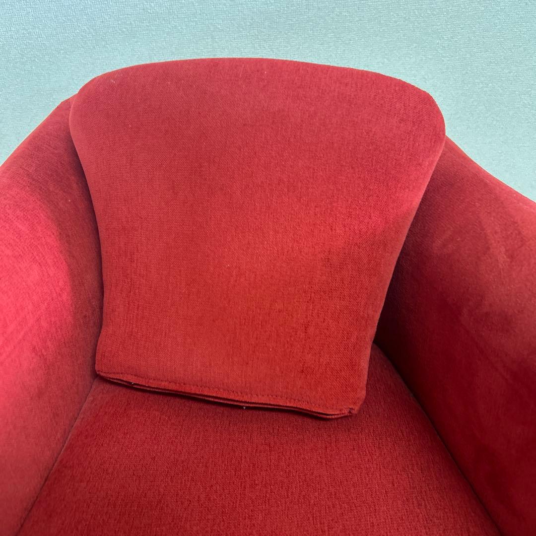 【極美品】IDEE ミニミラー　アームチェア　ソファ　クッション付き