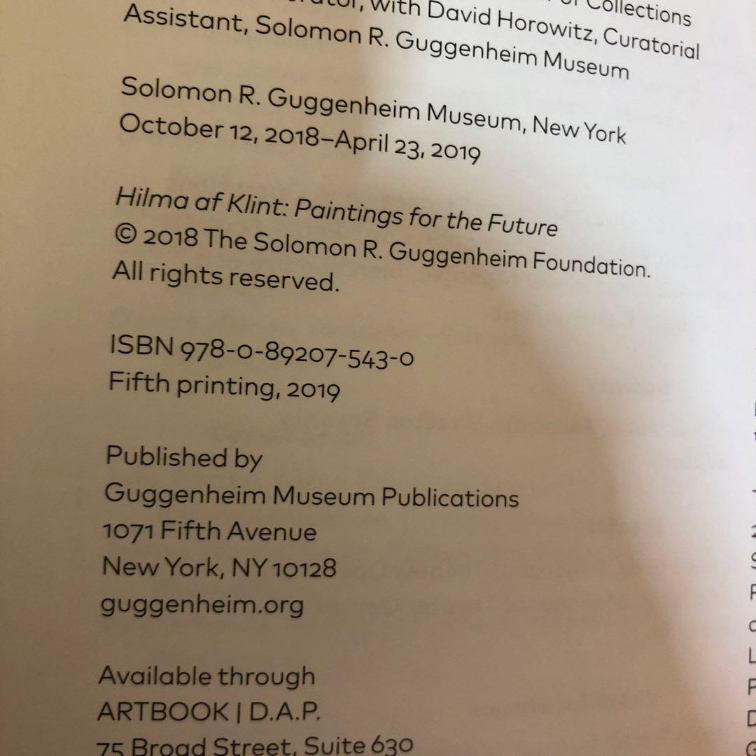 洋書 Hilma af Klint: Paintings for the Future
