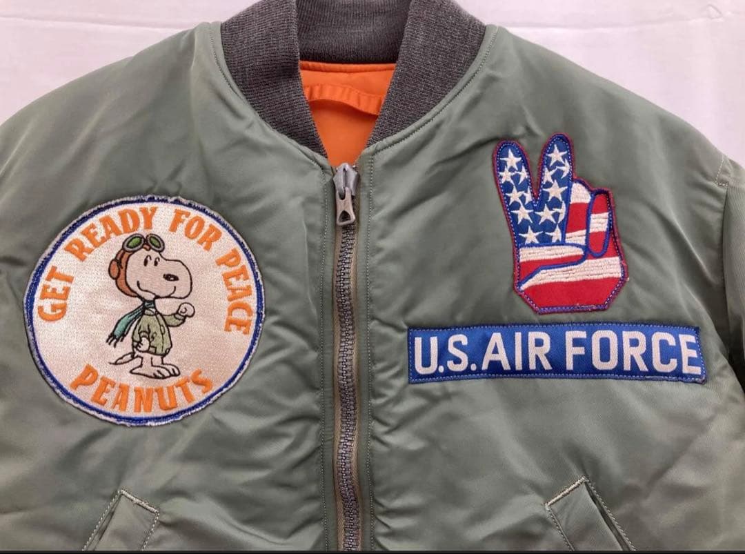 BUZZRICKSON’SVintagePEANUTSフライトジャケット