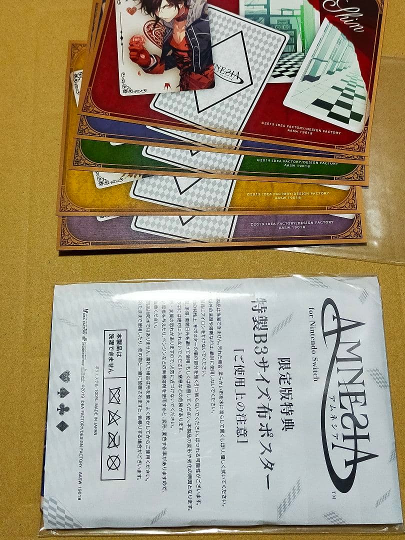 【Switch限定版2個】アムネシア AMNESIA レイター×クラウド