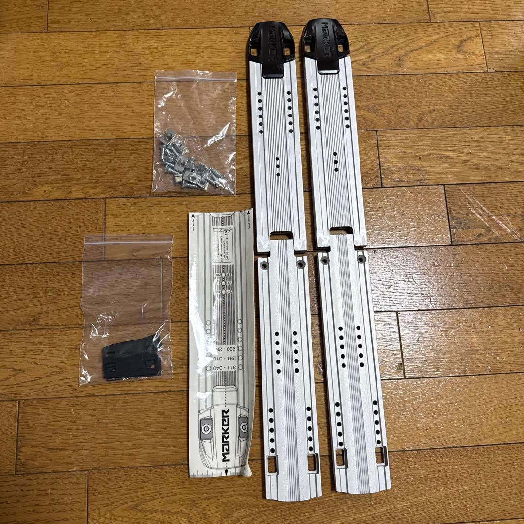 Marker ビンディング　アルミプレート　新品未使用