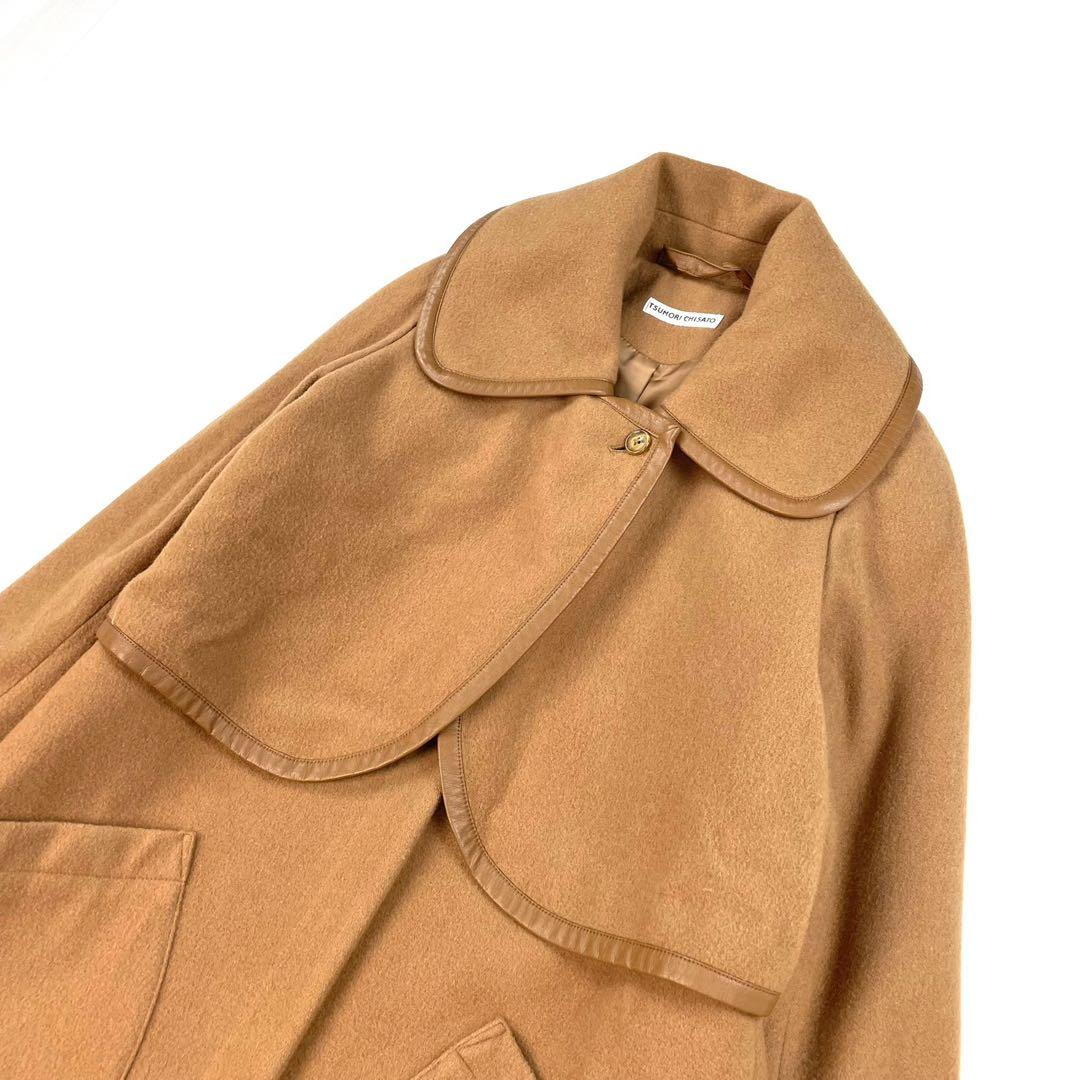 【唯一無二】 ツモリチサト 変形 バルマカーン ウール ロング コート 美品