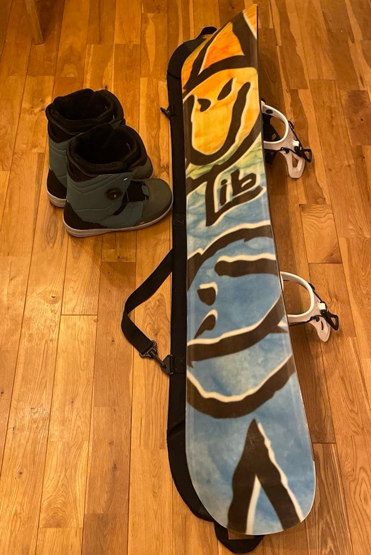 スノーボード5点セット154cm 27.5cm Lib tech. SP. K2