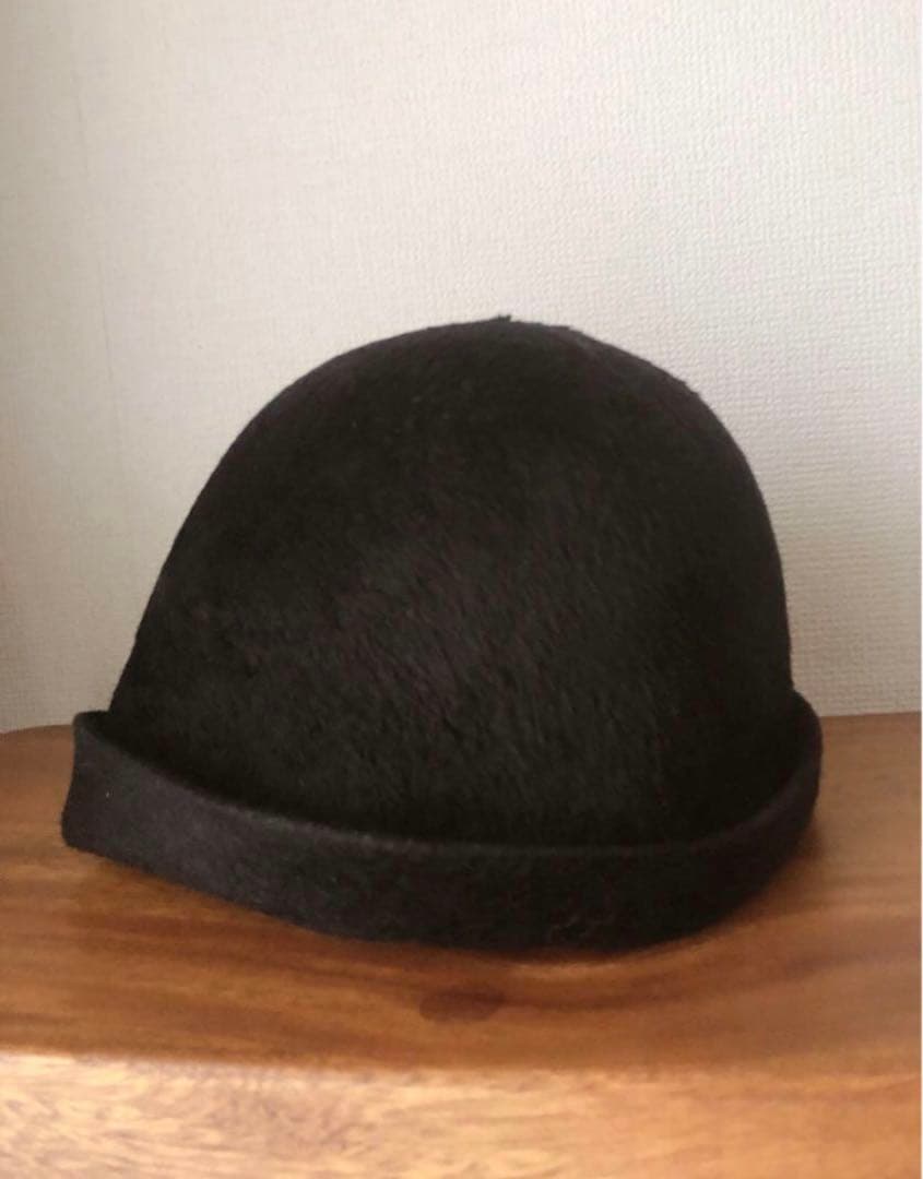 【新品未使用】KIJIMA TAKAYUKI クロシェハットラビットヘアフェルト