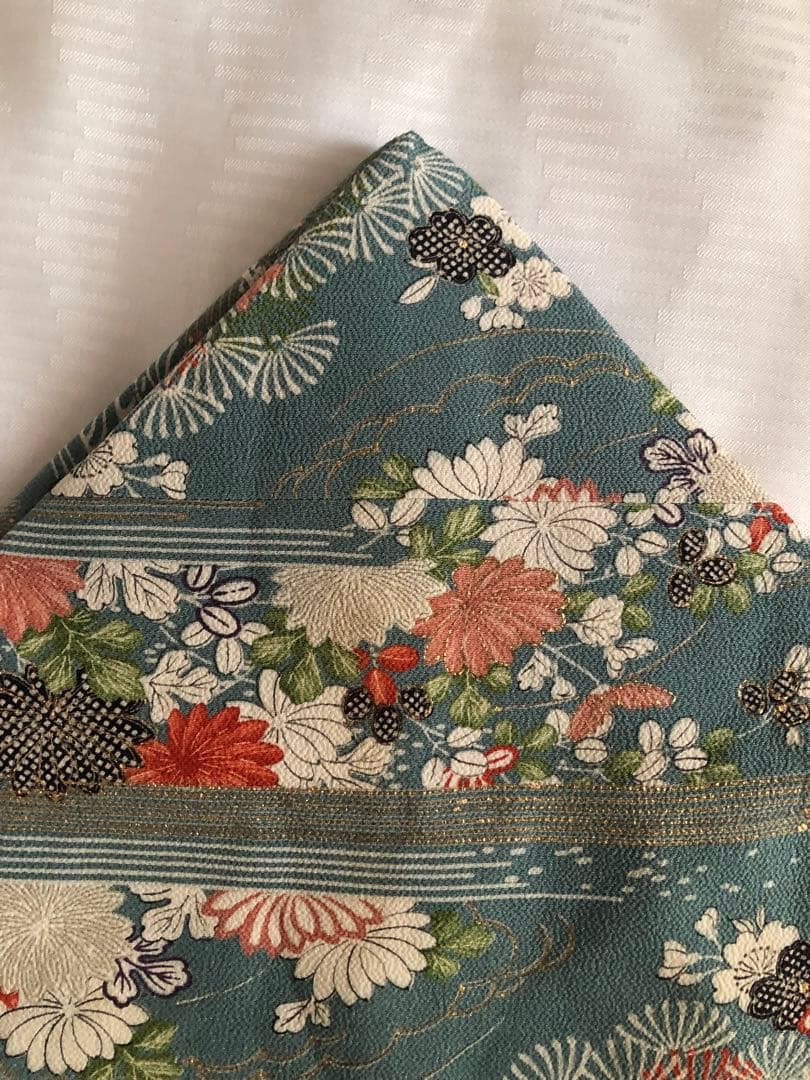 御所解　名古屋帯&利休バッグセット