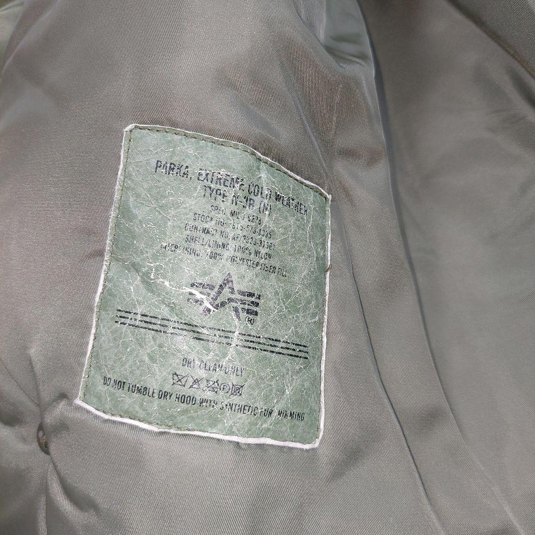 ALPHA N-3B フライトジャケット カーキ ミリタリー