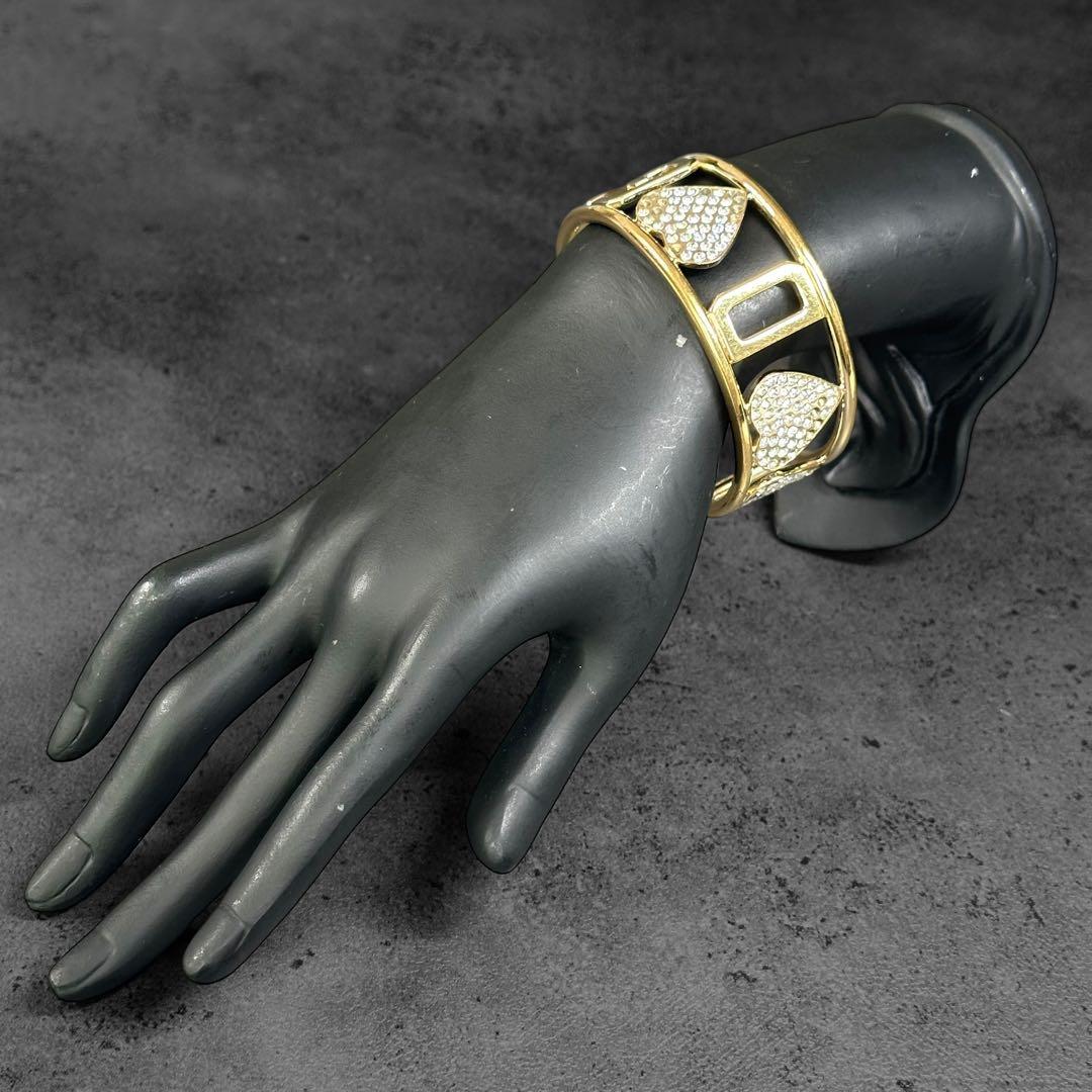 アクセサリー DOLCE&GABBANA Heart stone Gold Bangle
