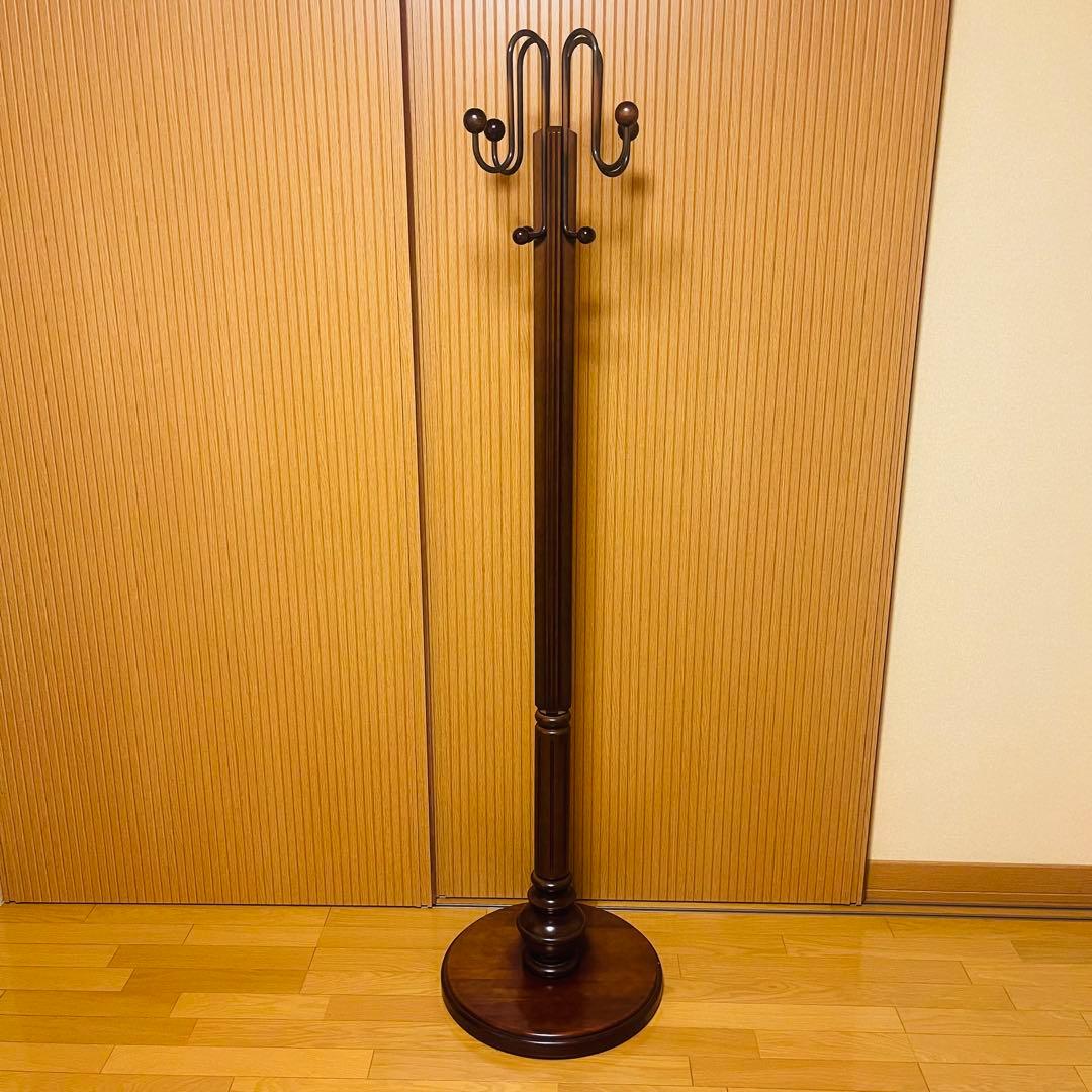 【まゆ】karimoku ポールラック ハンガーラック ポールハンガー