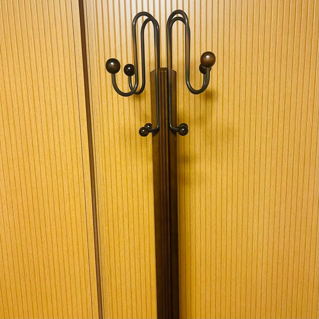 【まゆ】karimoku ポールラック ハンガーラック ポールハンガー