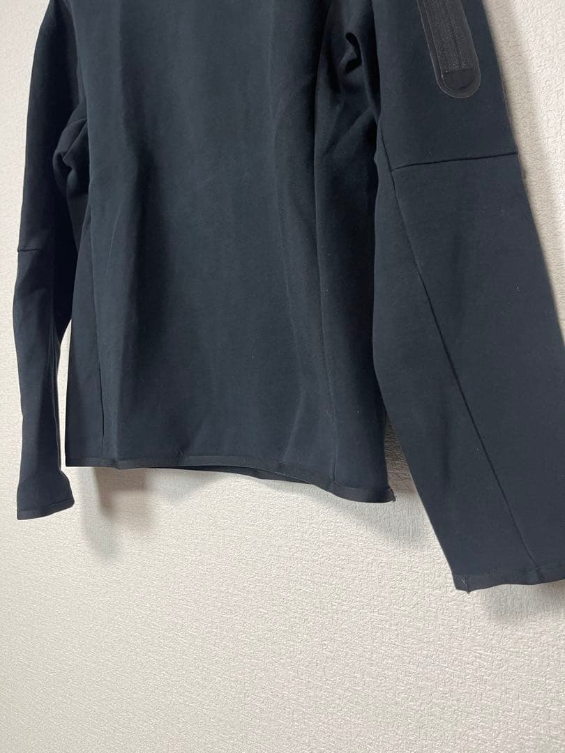 【希少】NIKE クルーネック版 テックフリース セットアップ 黒M 極美品