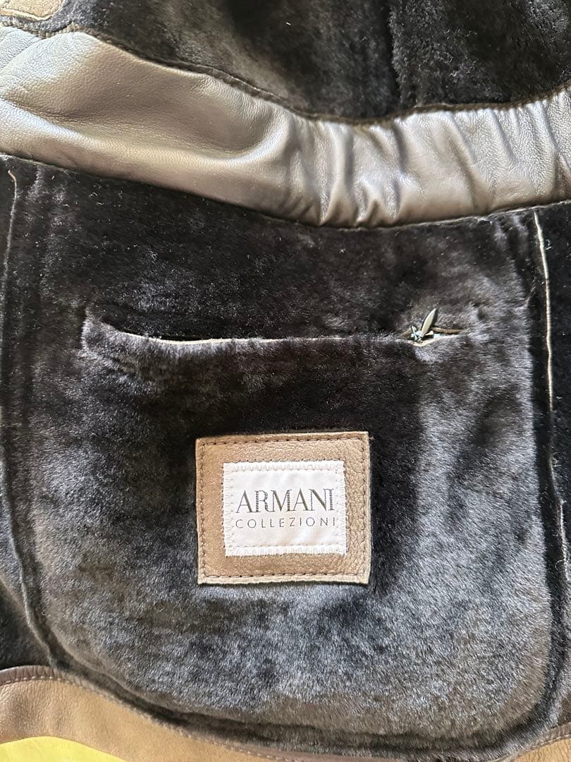 専用ARMANI COLLEZIONI グレー ダッフルコート 新作タグ付き