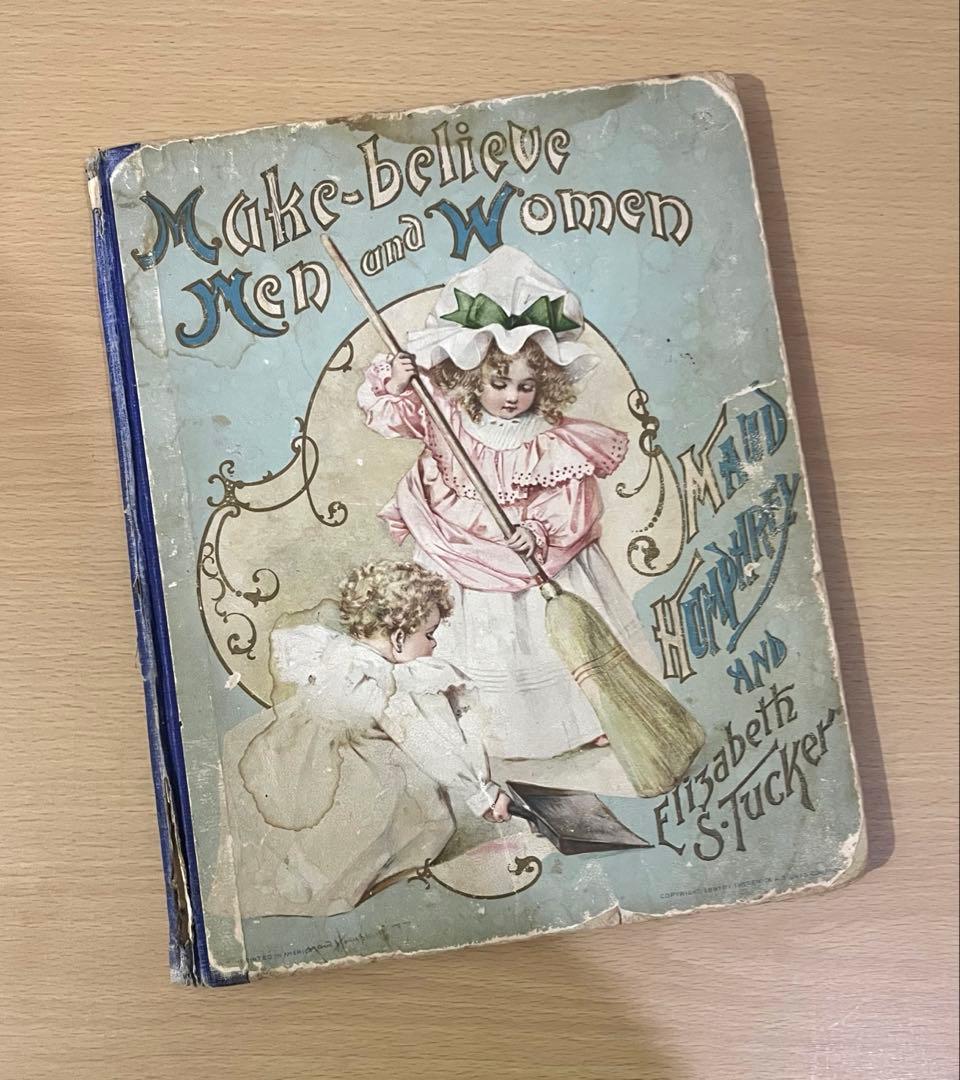 N o.429 入手困難 超希少 アンティーク 洋書 絵本 ビクトリアン 児童書