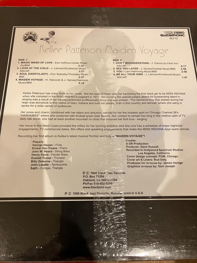 Kellee Patterson Maiden Voyage 限定 新品未開封