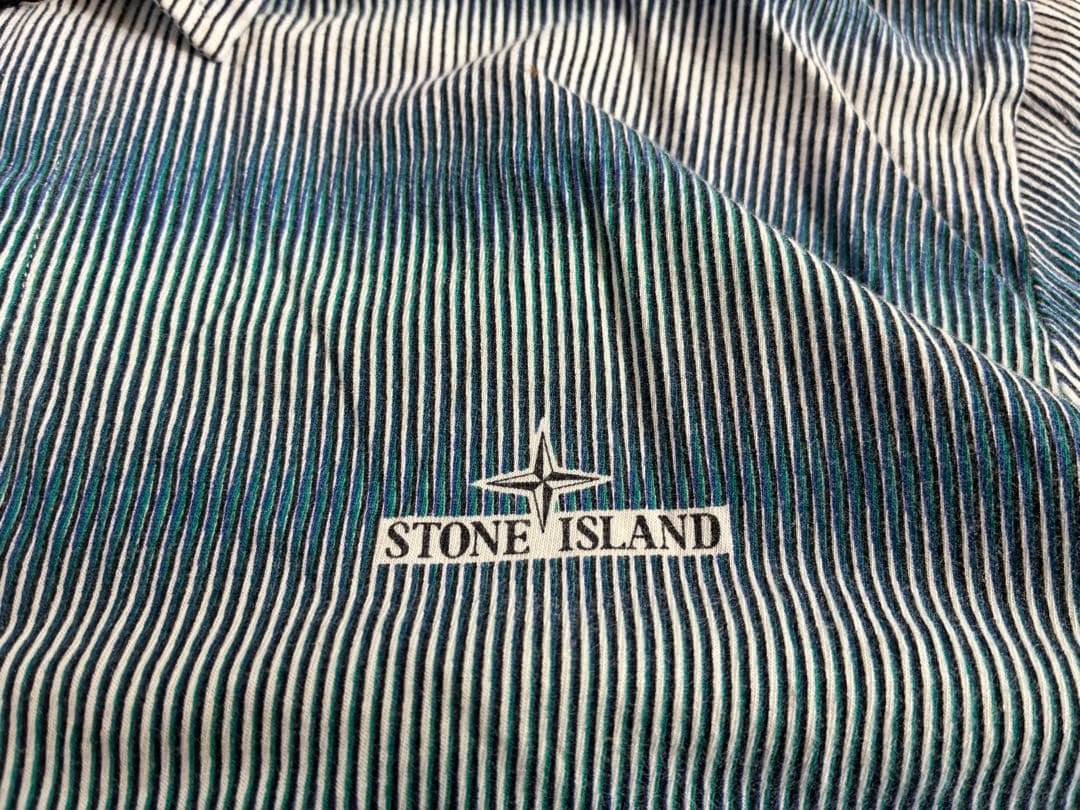 【00s/アーカイブ】STONE  グラデーション ポロシャツ XL