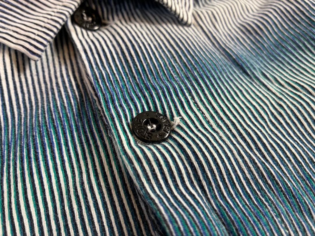 【00s/アーカイブ】STONE  グラデーション ポロシャツ XL