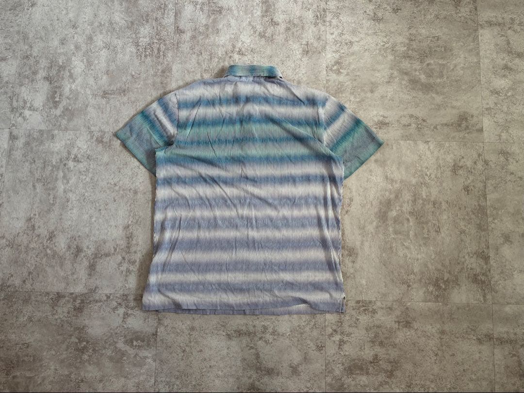 【00s/アーカイブ】STONE  グラデーション ポロシャツ XL
