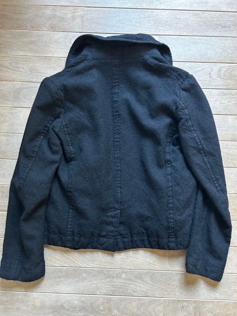 ギャルソン　ウール100% ジャケット　ブラック