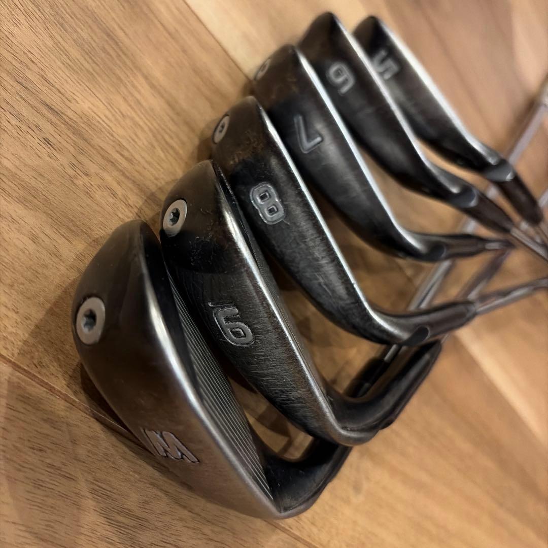 G710 ピン　アイアン　6本セット スチールシャフト　ドット緑