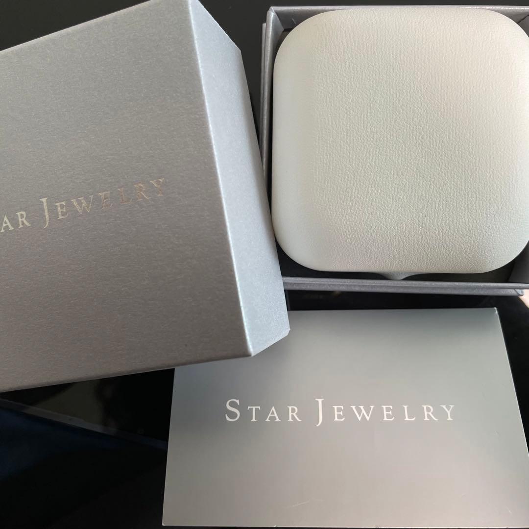 スタージュエリー　ムーンセッティング ネックレス 0.10CT