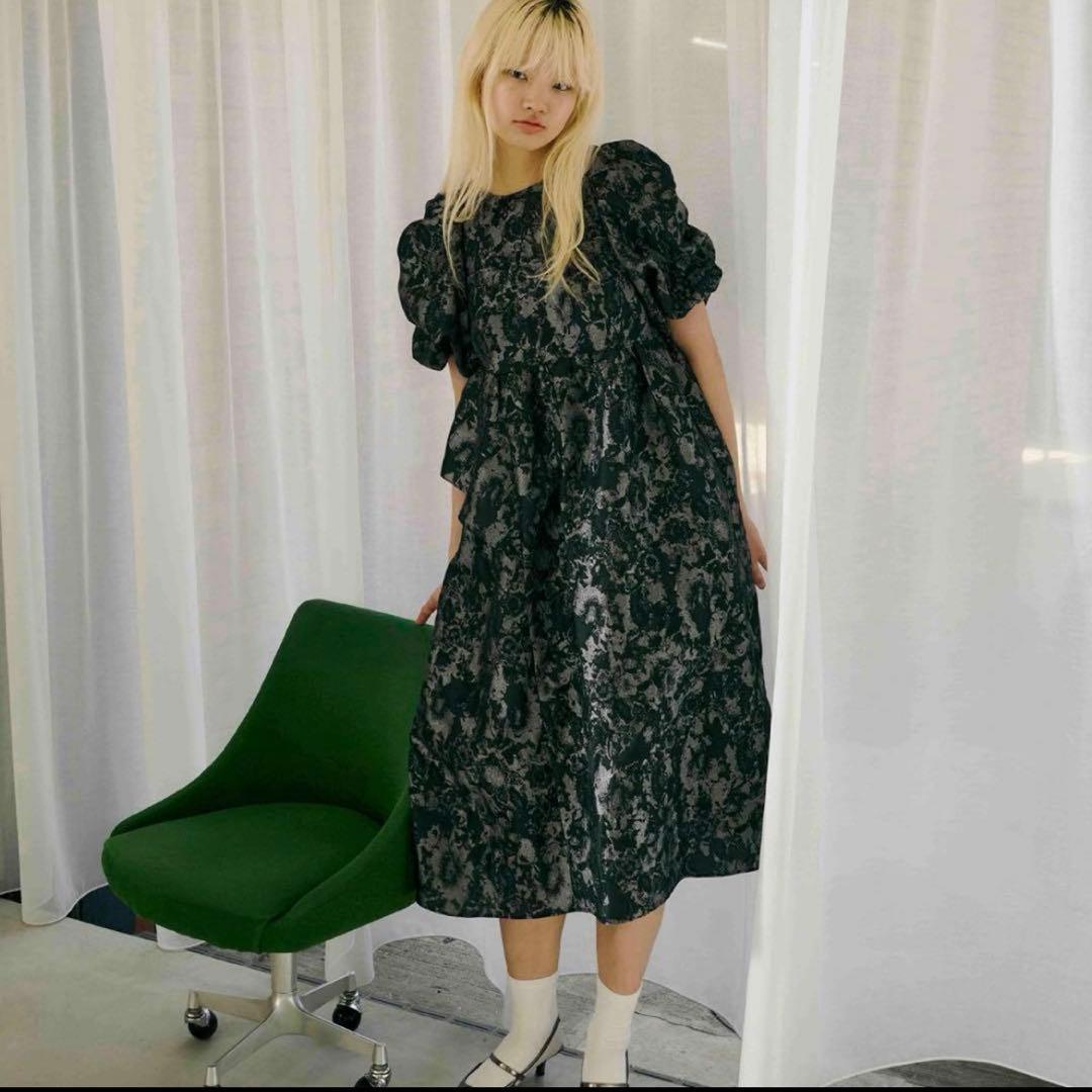 t*.様 ANDRESD アンドレスド 美品ジャガードワンピース　マタニティok