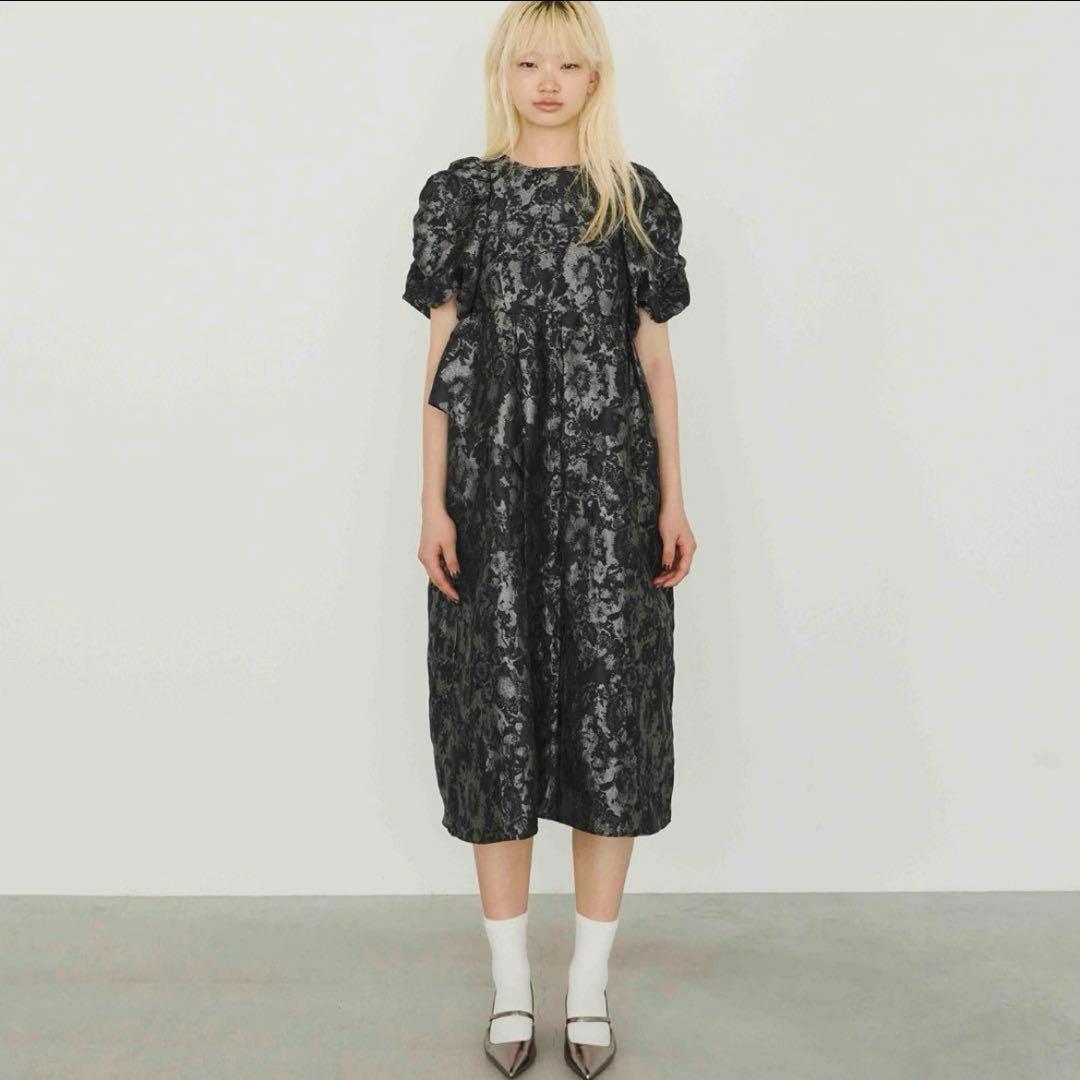 t*.様 ANDRESD アンドレスド 美品ジャガードワンピース　マタニティok