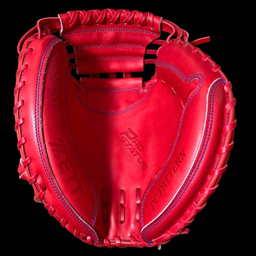 ✨未使用級✨ ZETT PROSTATUS 硬式キャッチャーミット