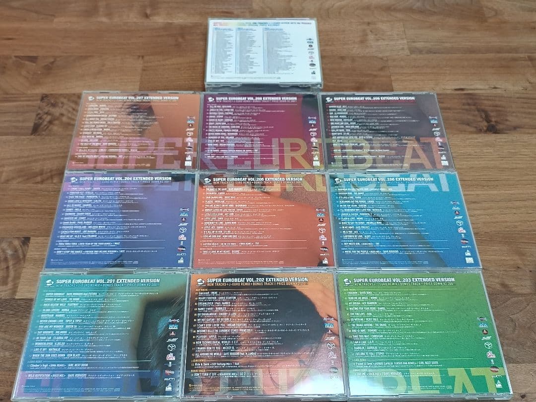 スーパーユーロビート 201-210 SUPER EUROBEAT