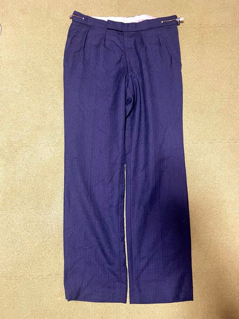 50s スラックス　コの字ジッパー　OPTI ユーロ　ヴィンテージ