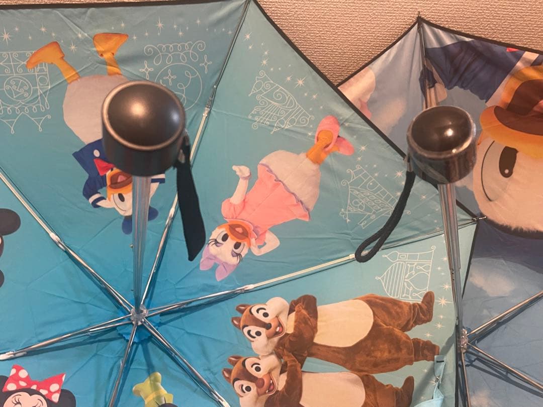 ディズニーリゾート 晴雨兼用傘 実写 セット