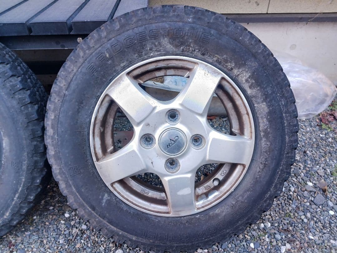 オフロードタイヤ、ホイール　12インチ