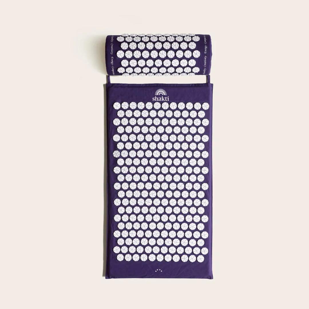 【新品・正規品】シャクティマット＆ピローセット　インディゴ　アドバンス　レベル3