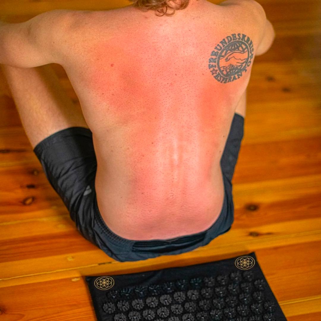 【新品・正規品】シャクティマット＆ピローセット　インディゴ　アドバンス　レベル3