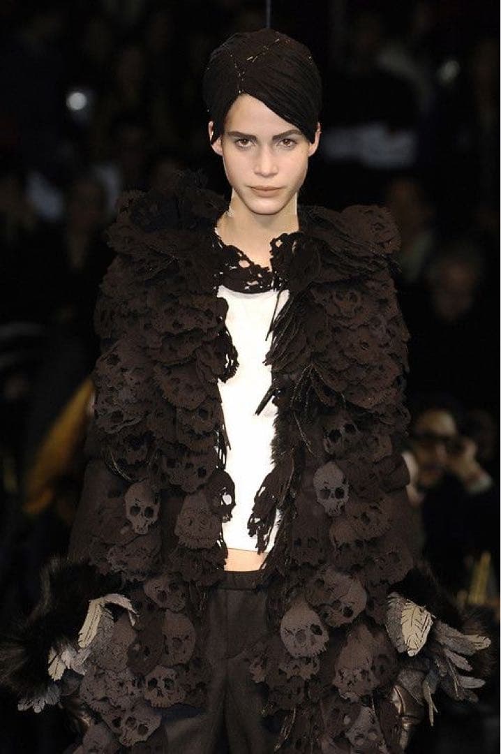 アンダーカバー 2005AW undercover スカル フェルトストール