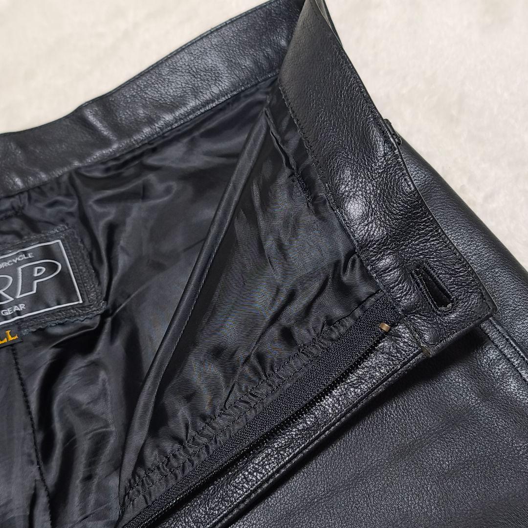 【ソースーンソイ】SRPレザーパンツ ライダースパンツ 本革 ブラック黒
