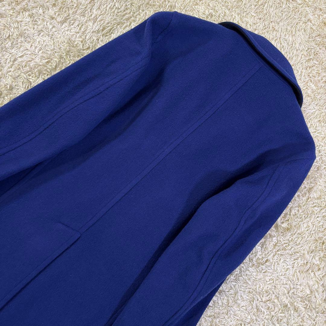 希少カラー　バーバリーブラックレーベル　ダブル　ウール　ピーコート　M