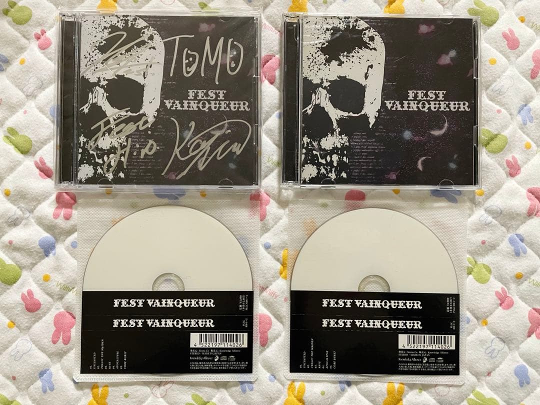 FEST VAINQUEUR CD 配布 チェキ ブロマイド サイン 限定版