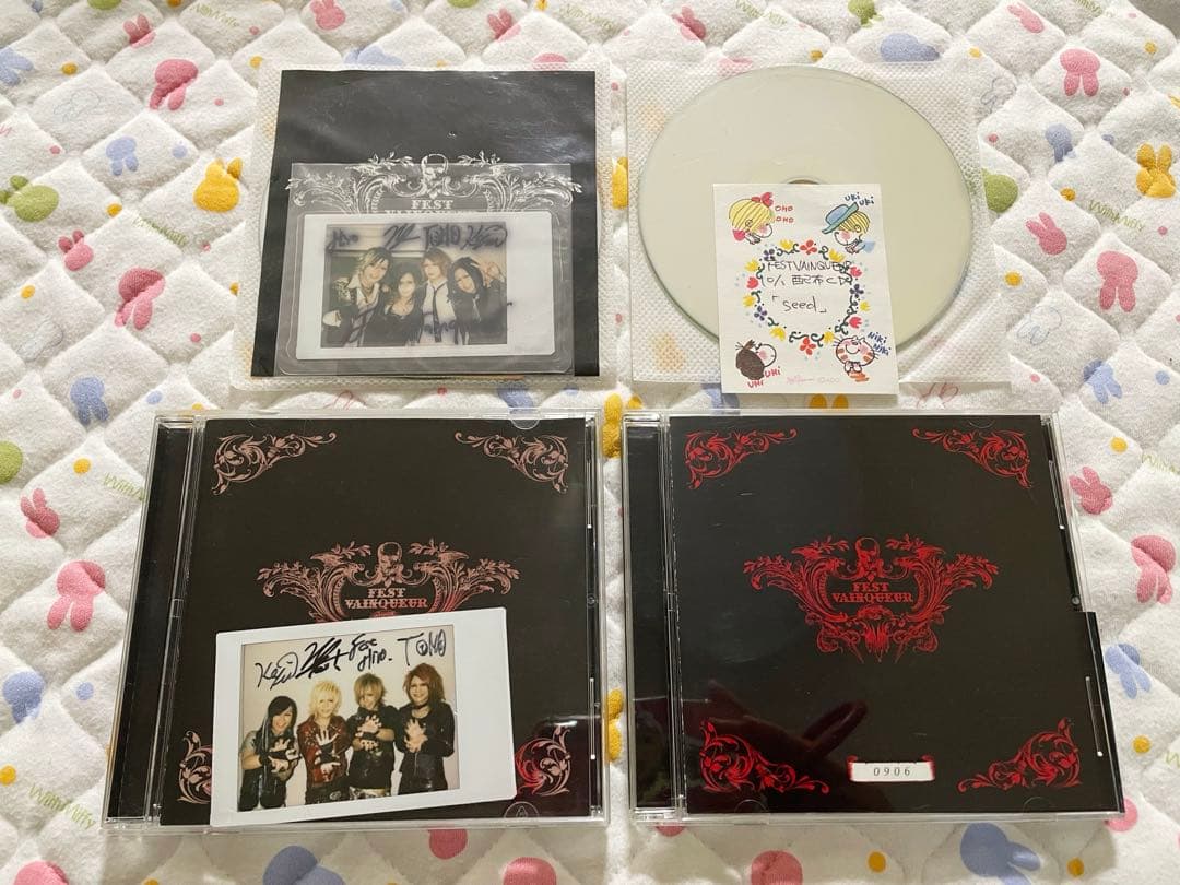 FEST VAINQUEUR CD 配布 チェキ ブロマイド サイン 限定版