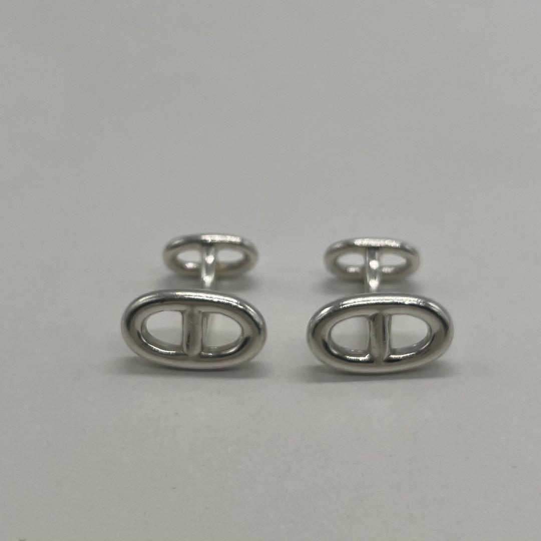 エルメス HERMES シェーヌダンクル カフス カフリンクス ヴィンテージ