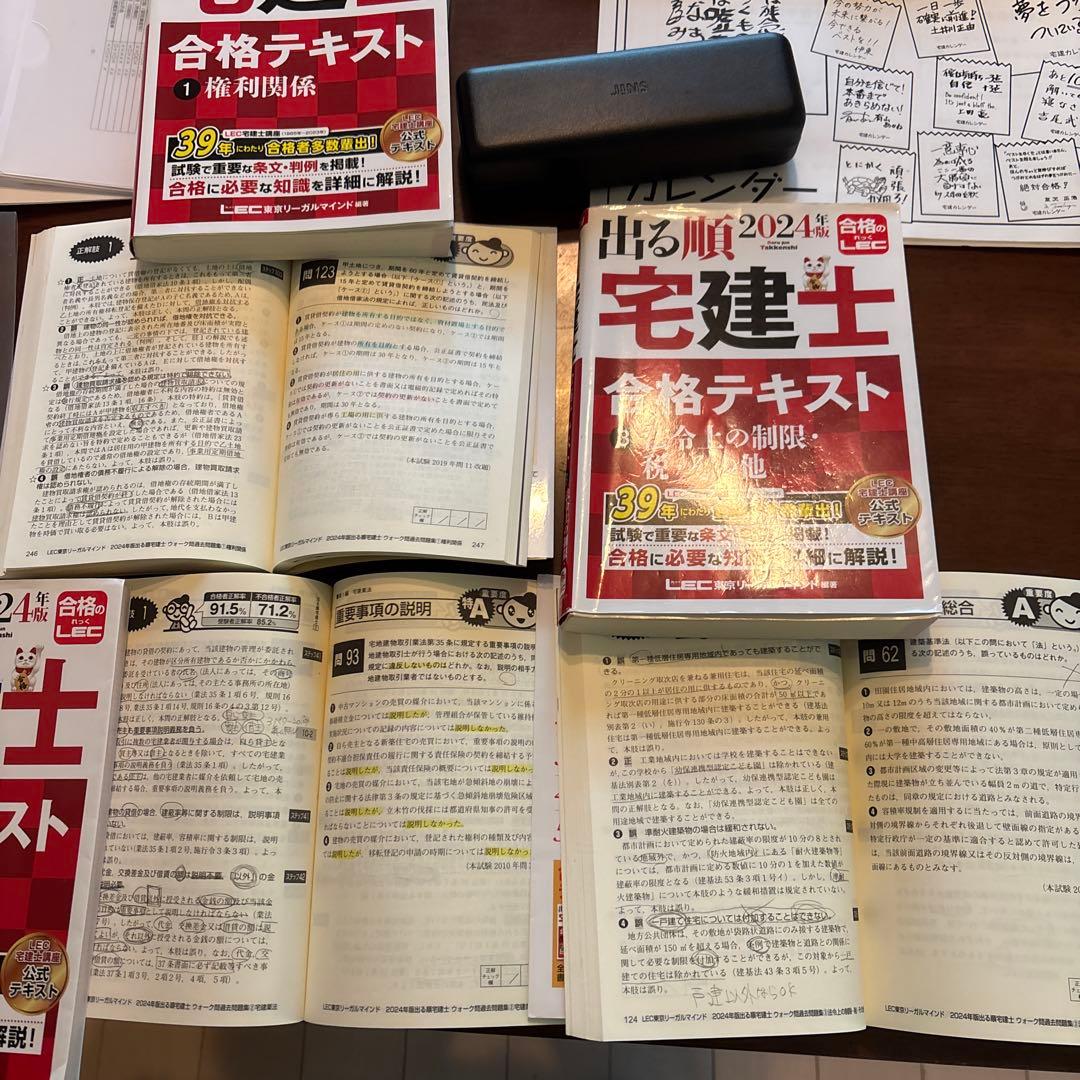 2024レック出る順宅建士合格テキスト過去問