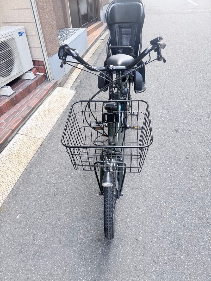 大阪府　子供乗せ　パナソニック　 電動アシスト自転車 チャイルドシート付き