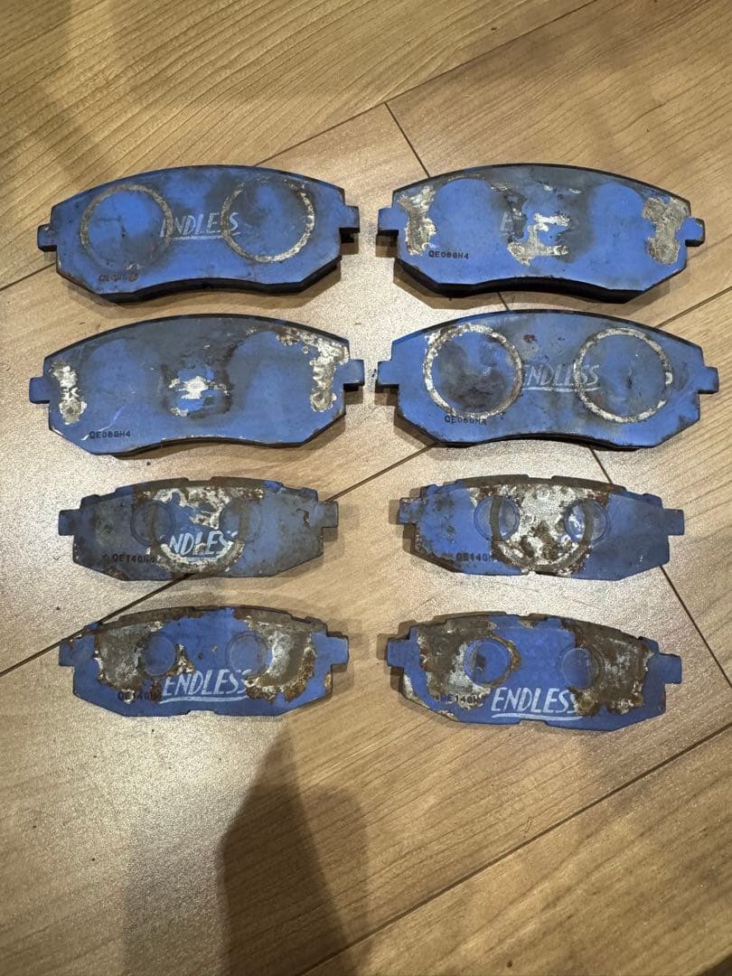 ENDLESS MX72PLUS zn6 前後セット