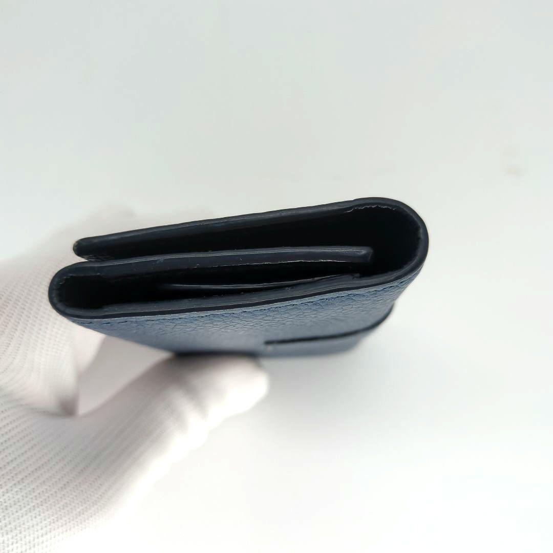 【極美品】サンローラン 4連キーケース カサンドラ ネイビー