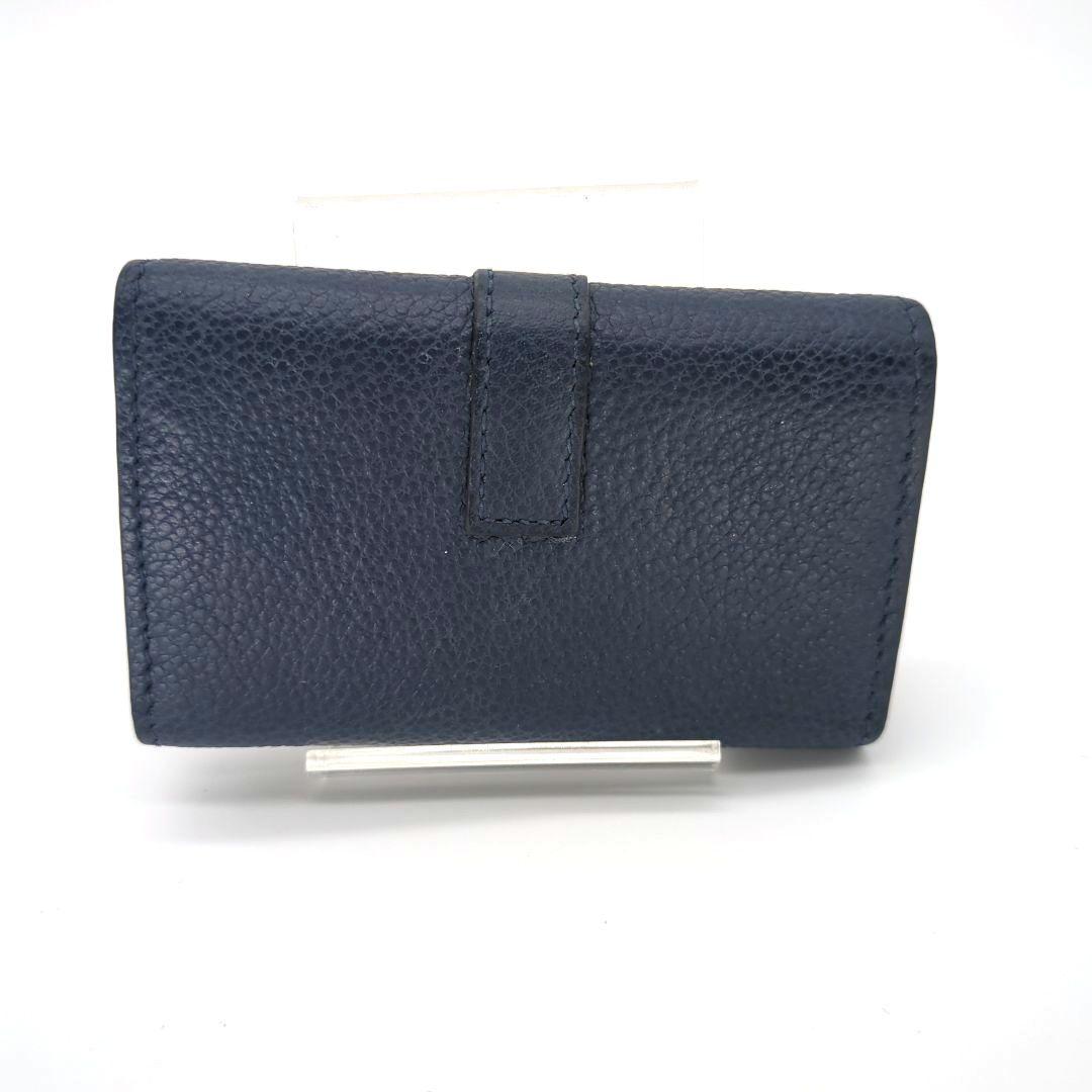 【極美品】サンローラン 4連キーケース カサンドラ ネイビー