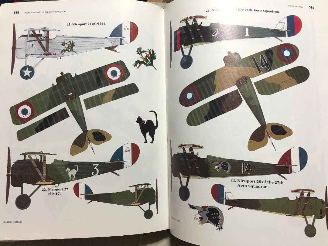 洋書 French Aircraft of the First WW