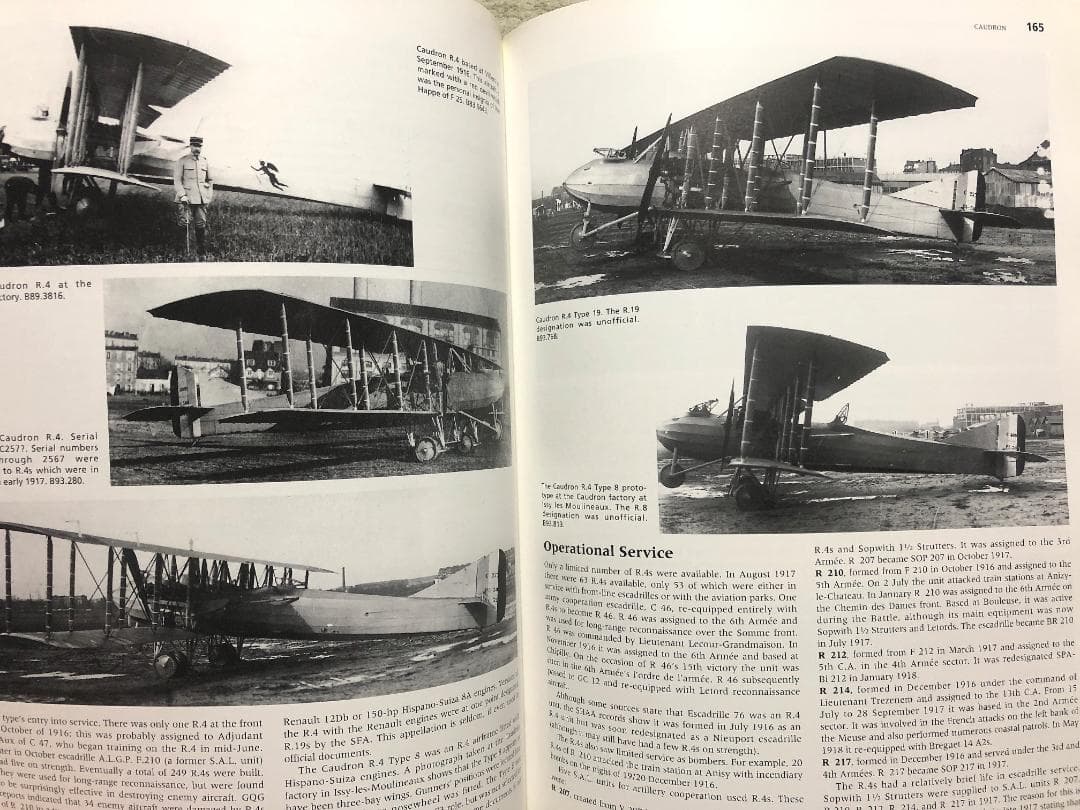 洋書 French Aircraft of the First WW