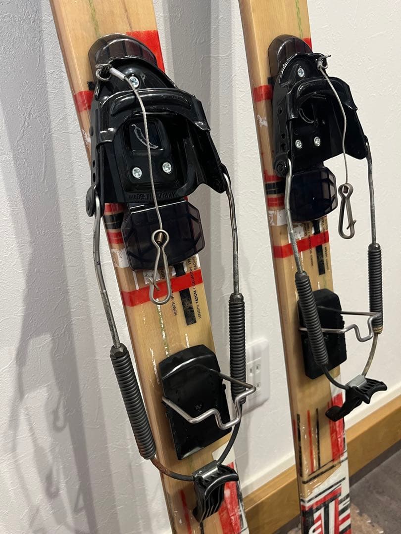 ★希少 テレマークスキー メンテナンス.HOTWAX済★ elan k2