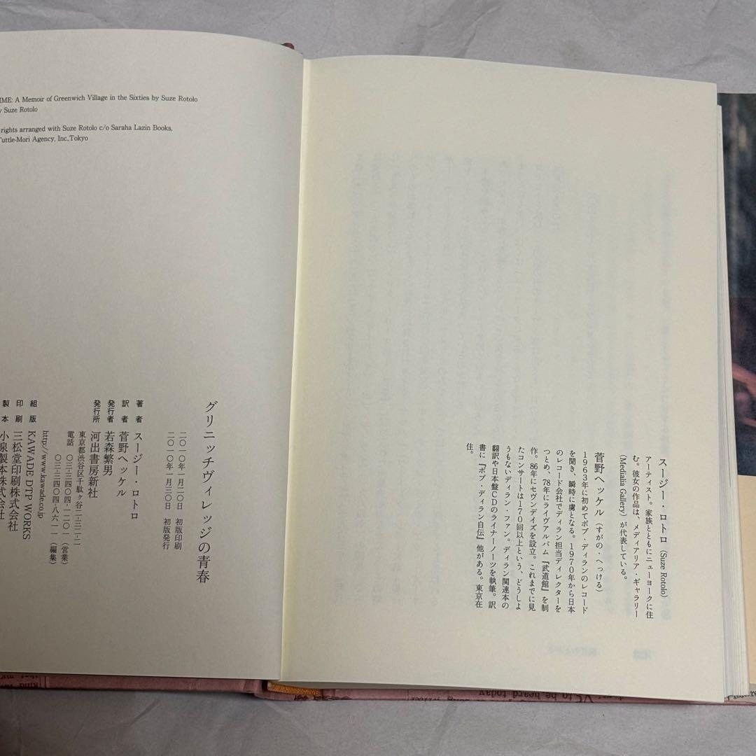 【初版帯付き】グリニッチヴィレッジの青春 スージーロトロ