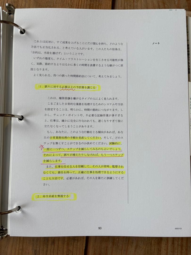 SMI 教材セット｜タイムマネジメント